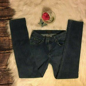 James Jeans Randi Santorini Medium Wash Mid Rise Skinny Jeans Women's Size 30